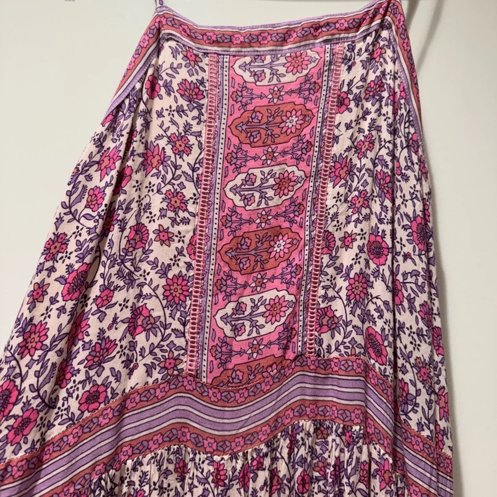 Spell & The Gypsy Collective Lilac Jasmine Strappy Maxi Dress - Picture 4 of 8